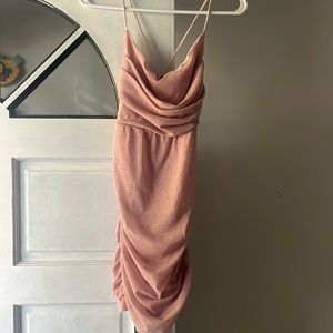 Party dress small size lite pink